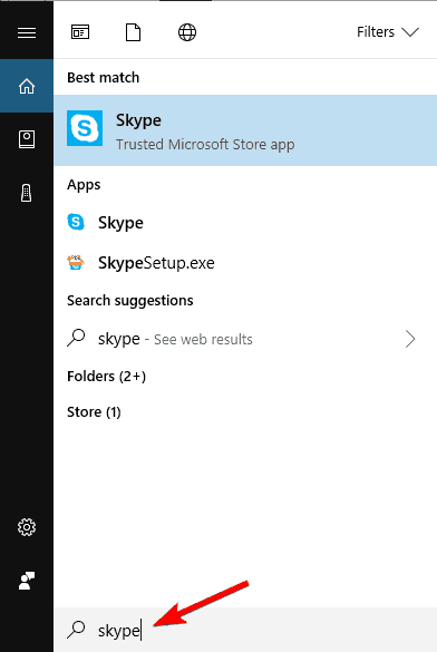 Odinstaluj Skype od początku